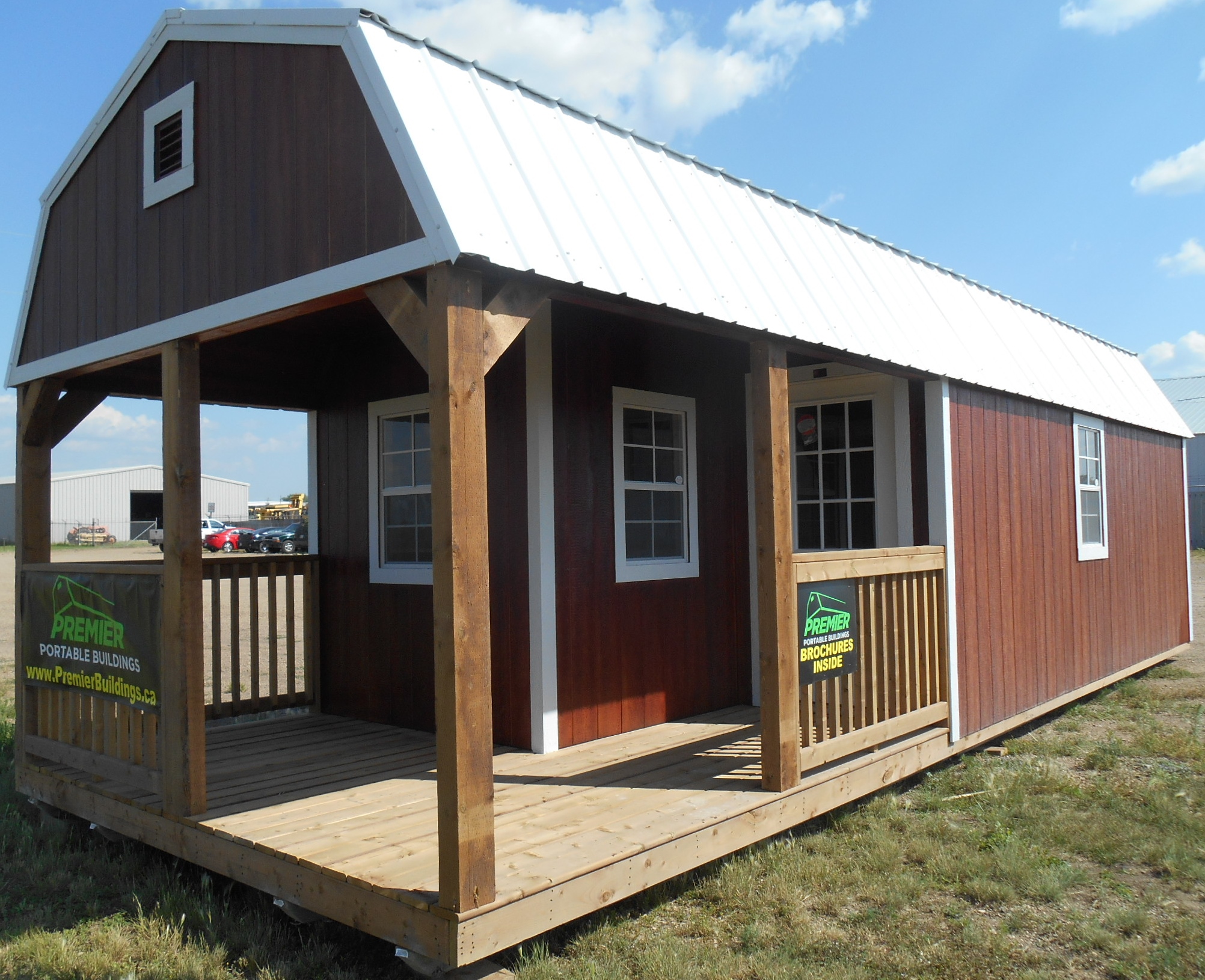 Premier Lofted Barn Cabin Buildings By Premier