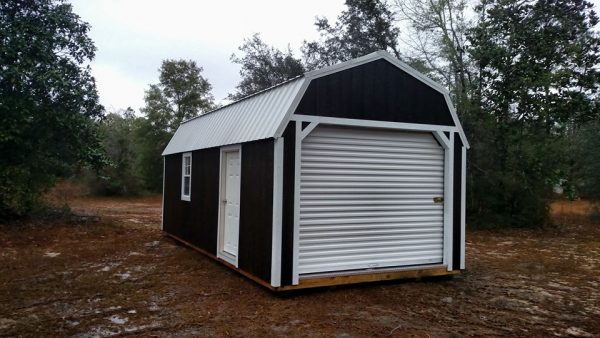 lofted garage