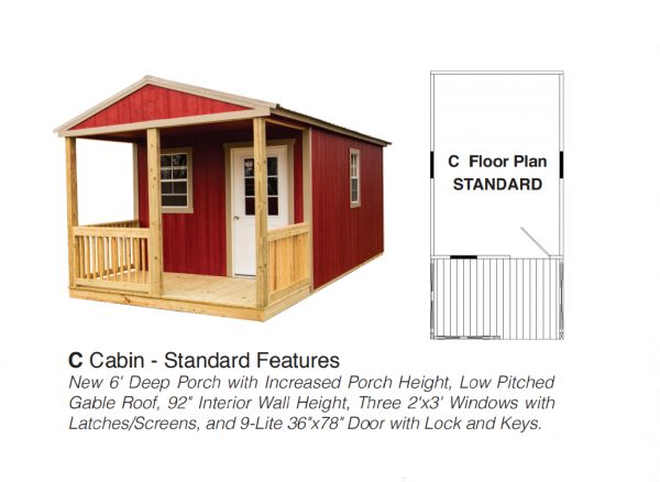 cabin floor plan